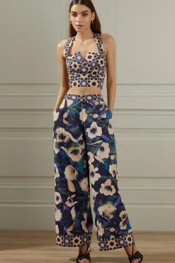 RANNA GILL Pants-Joan Pant Blue