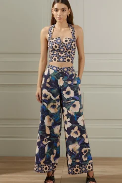 RANNA GILL Pants-Joan Pant Blue