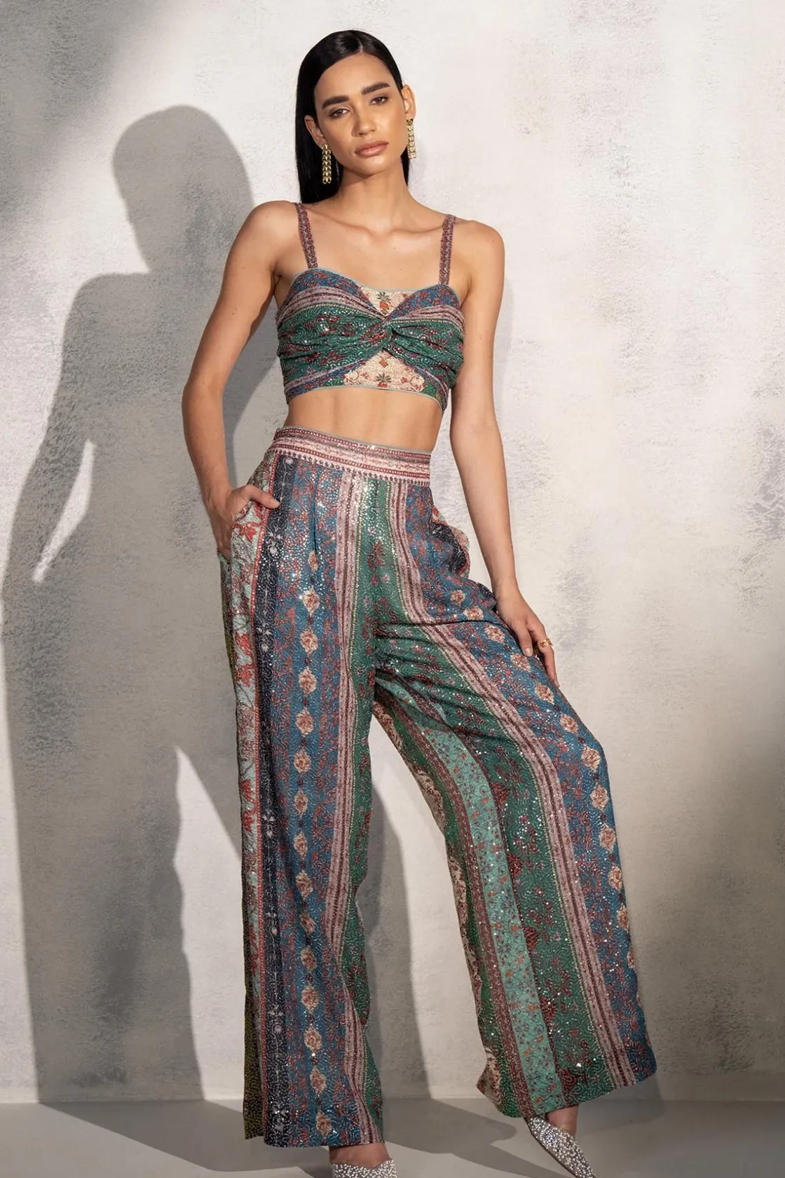 RANNA GILL Matching Sets-Joyce Pant Multi