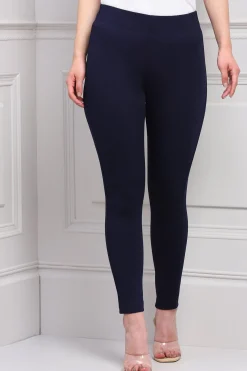 RANNA GILL Classic Pants-Judy Pant Navy