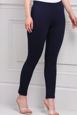 RANNA GILL Classic Pants-Judy Pant Navy