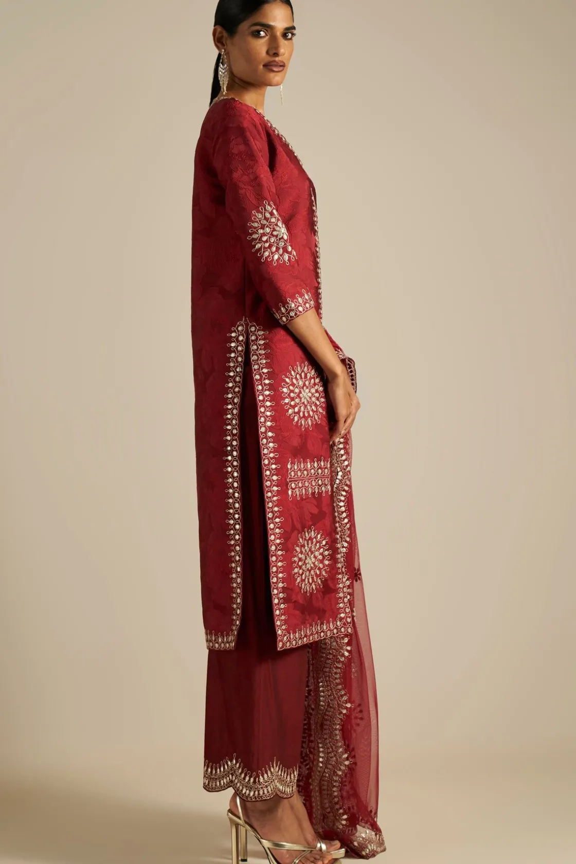 RANNA GILL Indian Tunic Sets-Kiara Tunic Set
