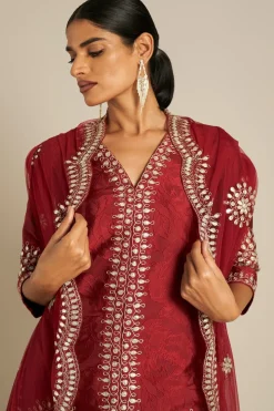 RANNA GILL Indian Tunic Sets-Kiara Tunic Set