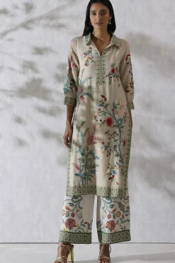 RANNA GILL Tunics-Kira Tunic Pistashio