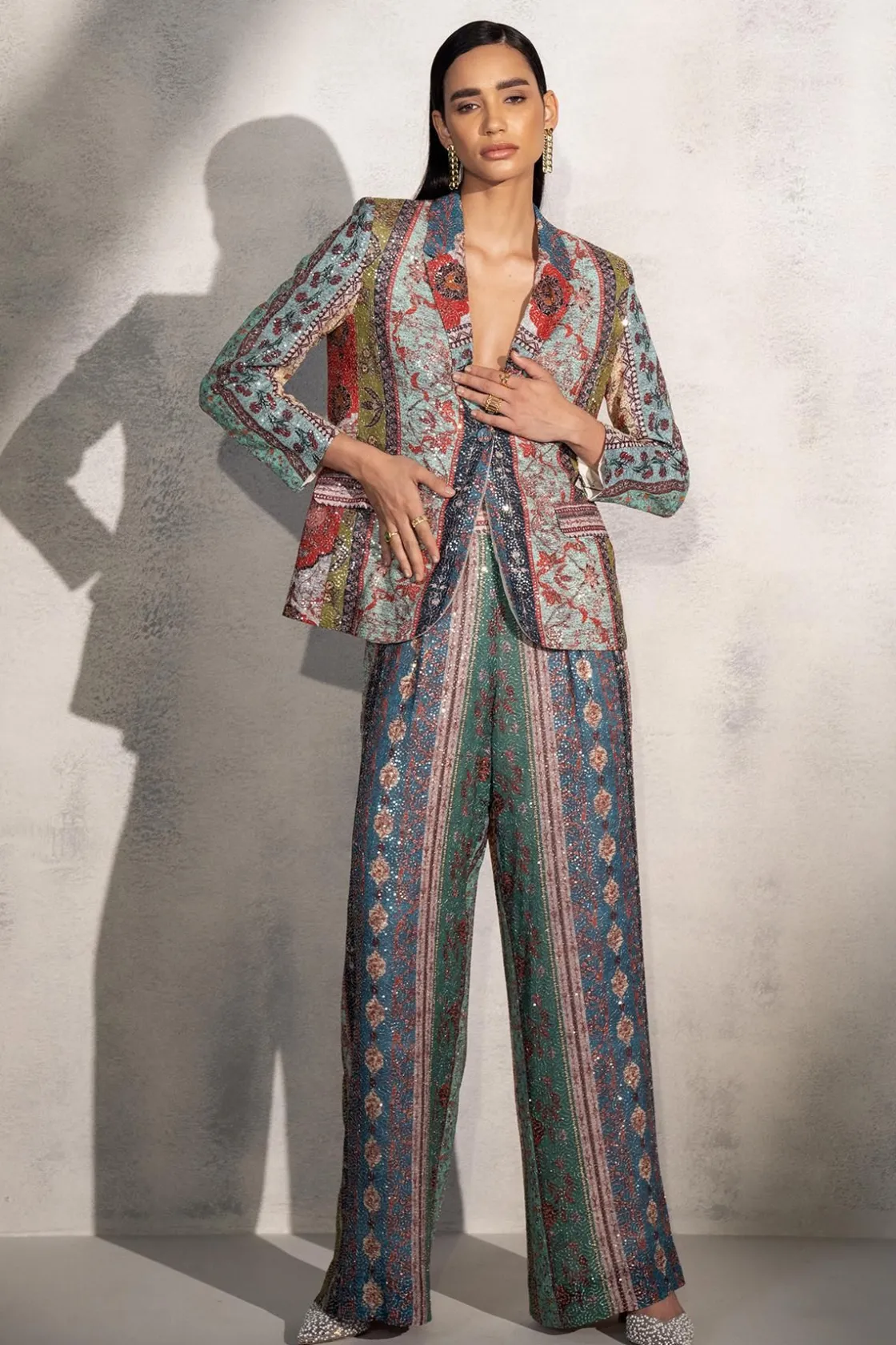 RANNA GILL Jackets-Koel Puri In Elsa Jacket Multi