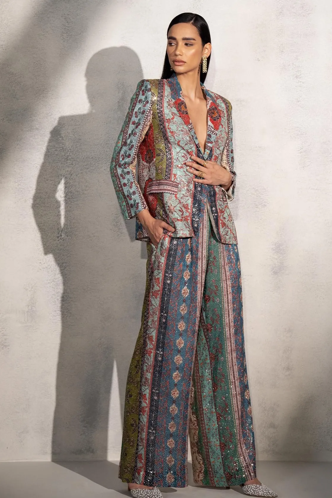 RANNA GILL Jackets-Koel Puri In Elsa Jacket Multi
