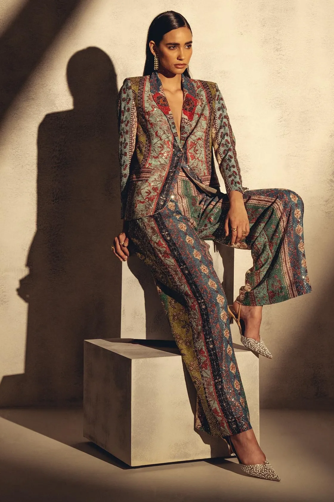 RANNA GILL Jackets-Koel Puri In Elsa Jacket Multi