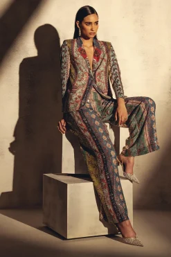 RANNA GILL Matching Sets-Koel Puri In Elsa Jacket Multi