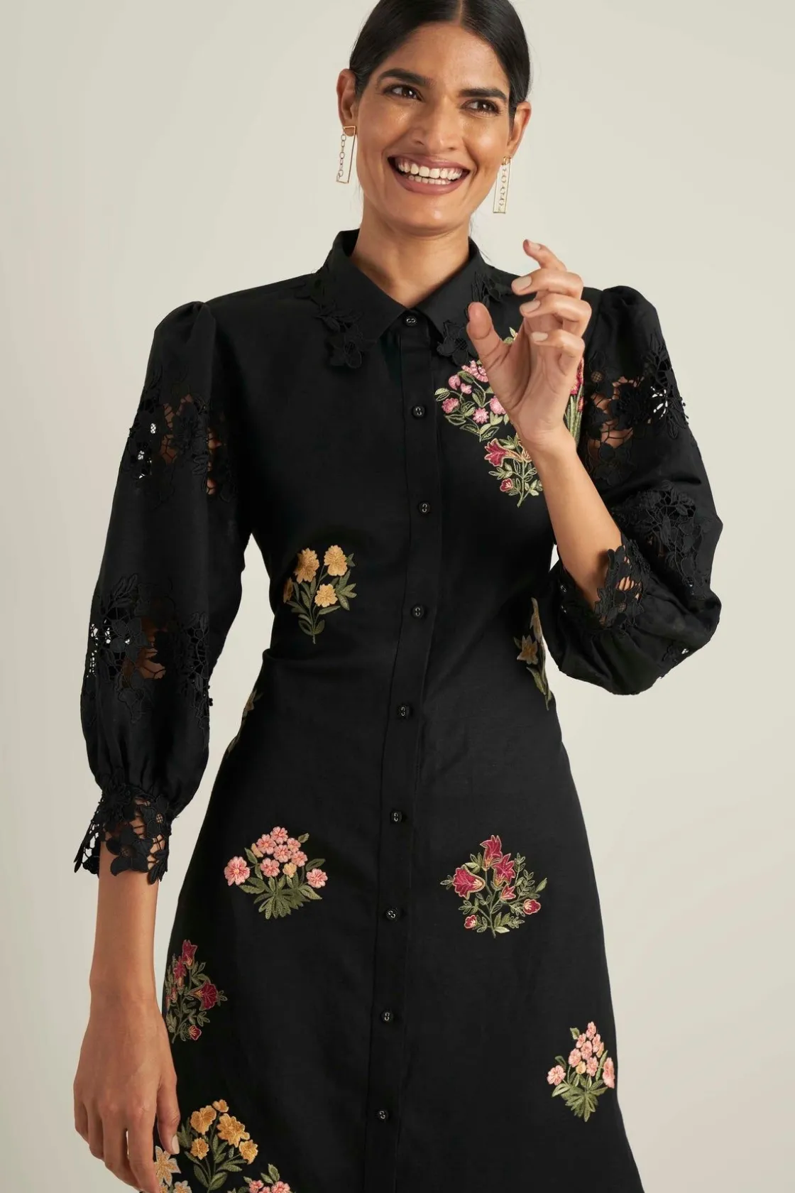 RANNA GILL Dresses-Lilth Dress Black