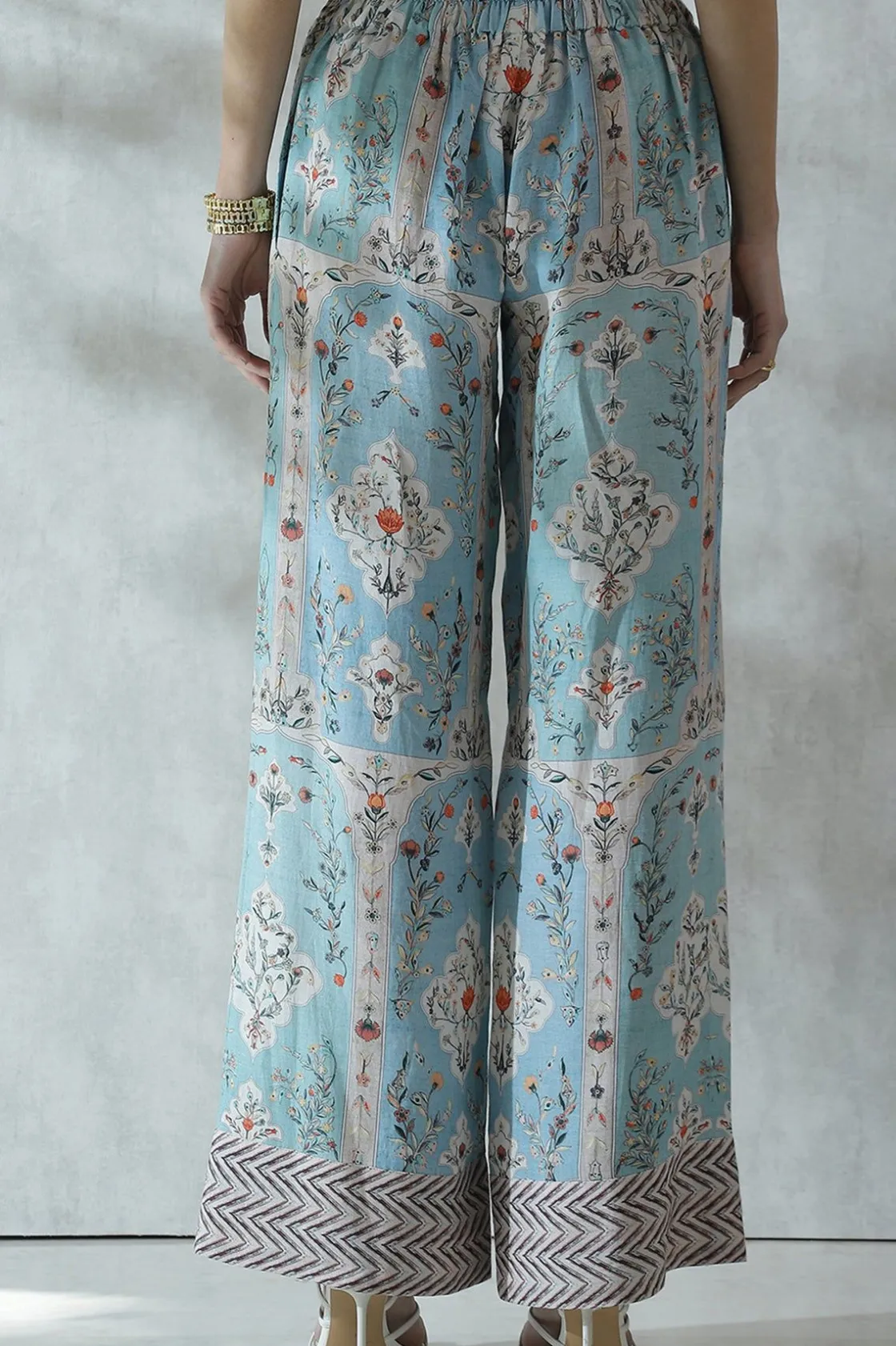 RANNA GILL Pants-Louise Pant Blue