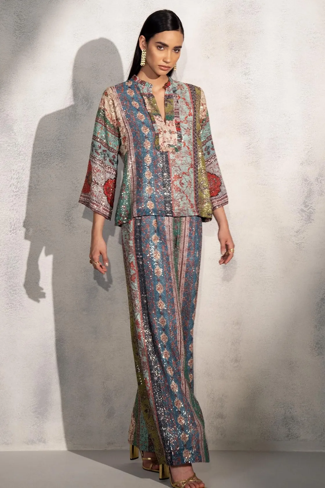 RANNA GILL Matching Sets-Luisa Matching Set Multi