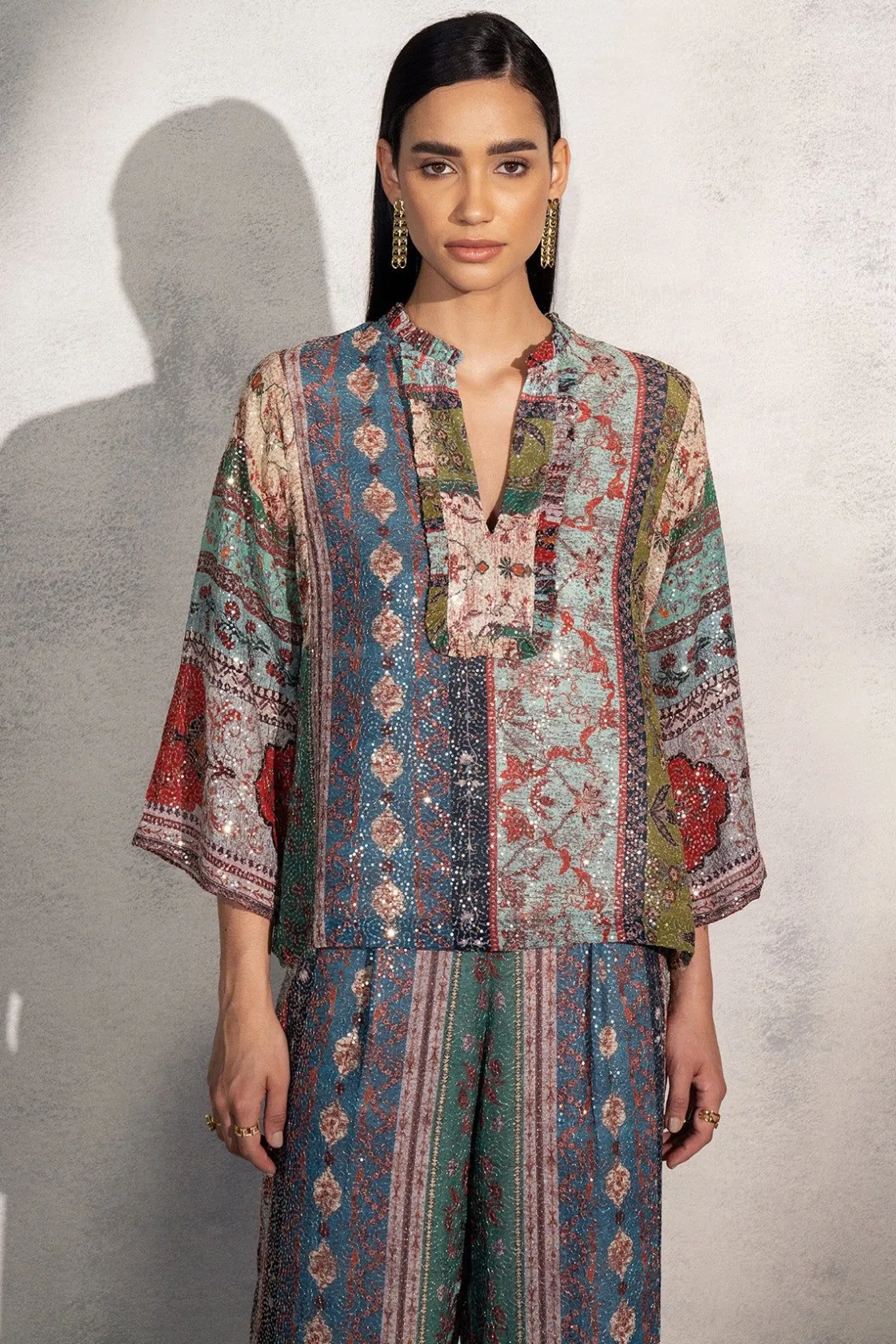 RANNA GILL Matching Sets-Luisa Matching Set Multi