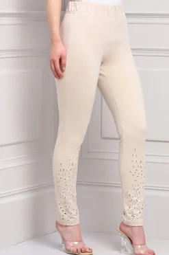 RANNA GILL Classic Pants-Madison Pant Beige