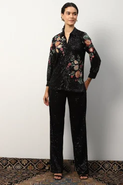 RANNA GILL Matching Sets-Marina Matching Set Black