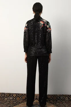 RANNA GILL Matching Sets-Marina Matching Set Black