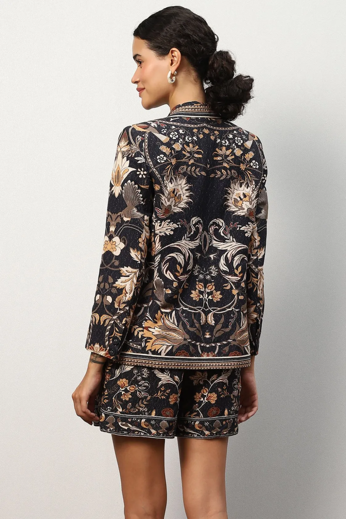 RANNA GILL Matching Sets-Mian Shorts Black