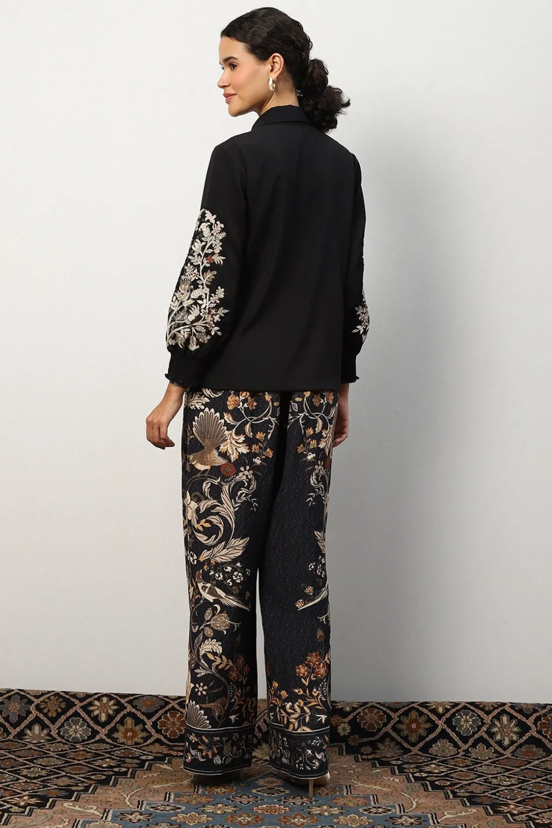 RANNA GILL Tops-Molly Blouse Black