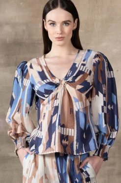 RANNA GILL Tops-Naomi Blouse Multicolor