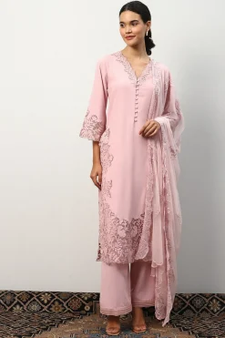 RANNA GILL Matching Sets-Orchid Tunic Set Pink