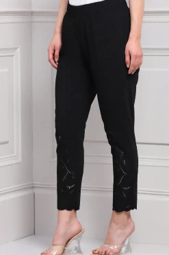 RANNA GILL Classic Pants-Piper Pants Black