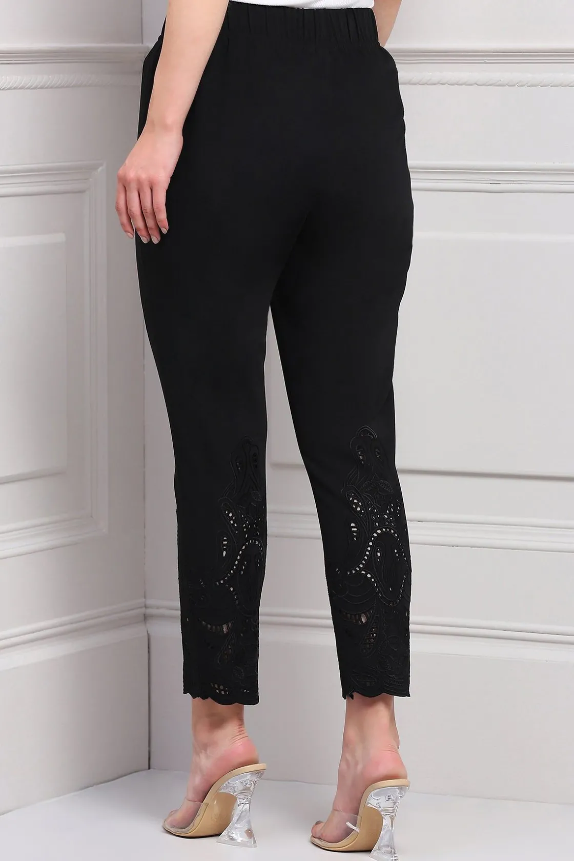 RANNA GILL Classic Pants-Piper Pants Black