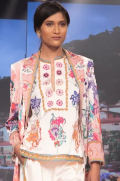 RANNA GILL Matching Sets-Pompeii Boho Matching Set Off White