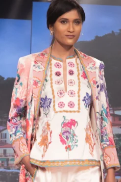 RANNA GILL Matching Sets-Pompeii Boho Matching Set Off White