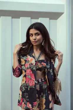 RANNA GILL Matching Sets-Prerna Mehra In Britney Matching Set Black