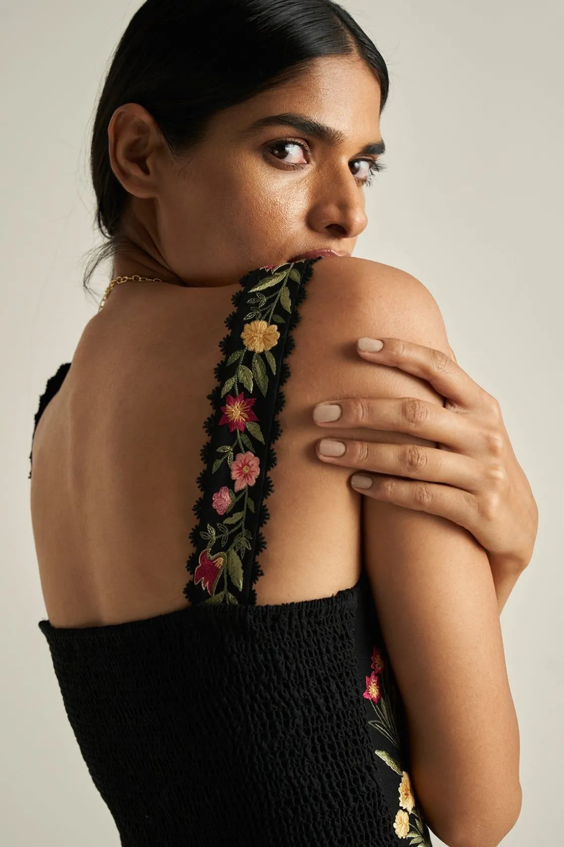 RANNA GILL Tops-Roxette Corset Black