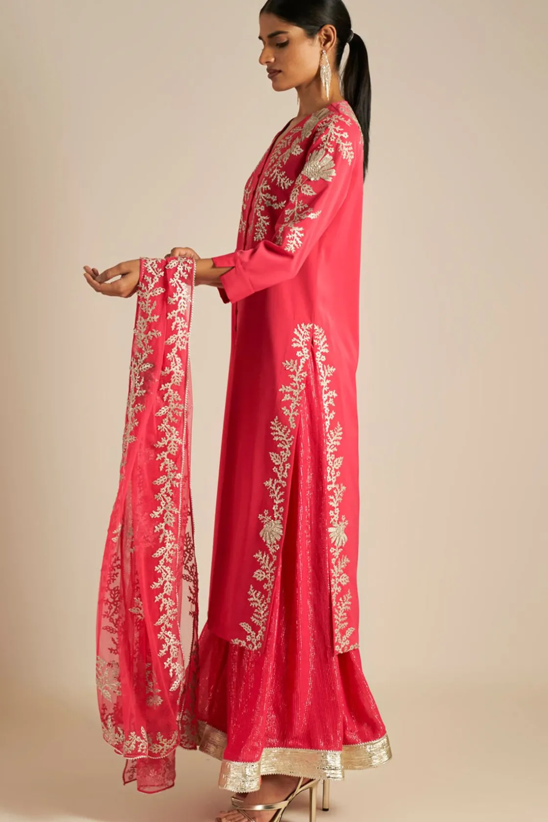 RANNA GILL Indian Tunic Sets-Rysa Tunic Set