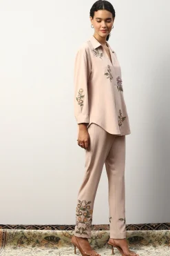 RANNA GILL Matching Sets-Savanna Matching Set Peach