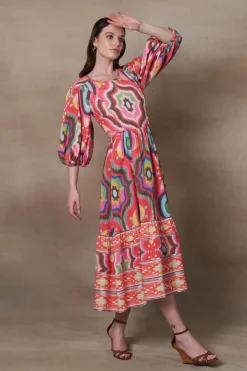 RANNA GILL Dresses-Selena Dress Multi