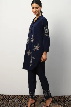 RANNA GILL Matching Sets-Sol Matching Set Navy