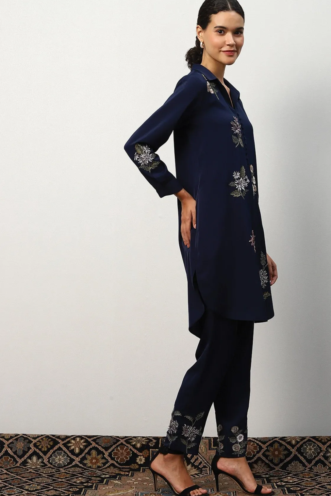 RANNA GILL Matching Sets-Sol Matching Set Navy