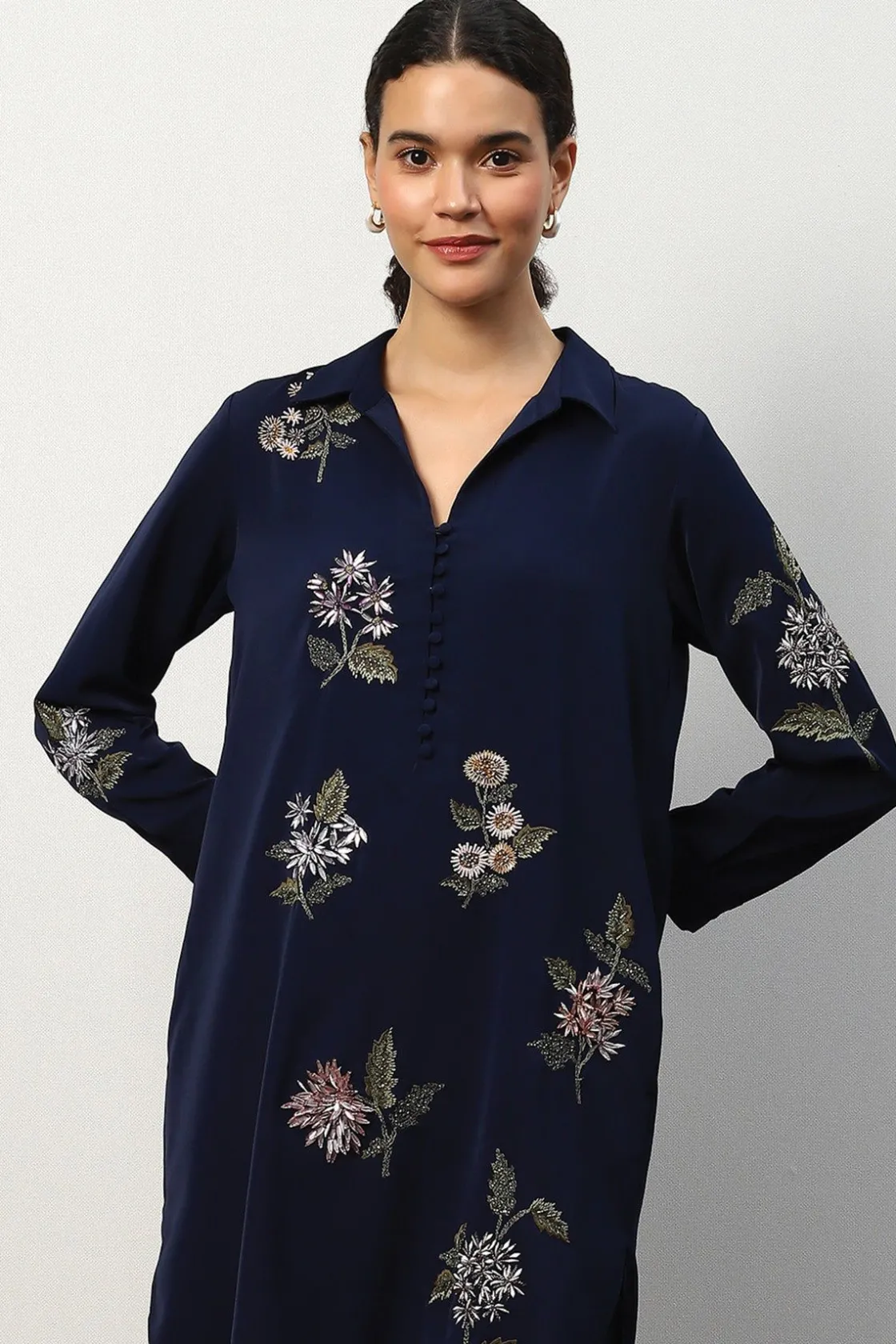 RANNA GILL Matching Sets-Sol Matching Set Navy