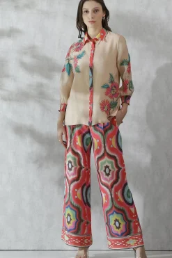 RANNA GILL Matching Sets-Sophie Top Multi