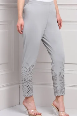 RANNA GILL Classic Pants-Stella Pant Grey