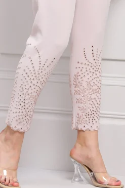 RANNA GILL Classic Pants-Stella Pant Salmon