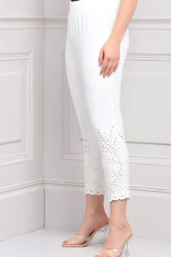 RANNA GILL Classic Pants-Stella Pant White