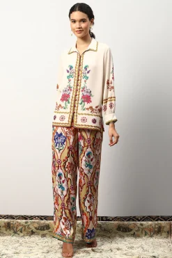 RANNA GILL Matching Sets-Tiani Blouse Off White