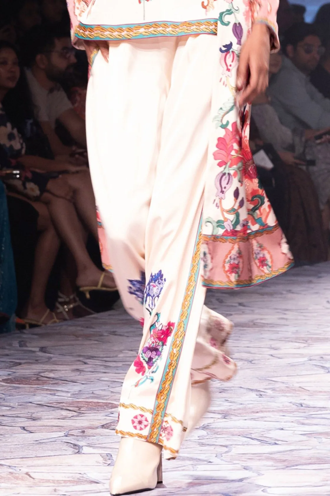 RANNA GILL Pants-Valencia Wide-Leg Pants Snow White