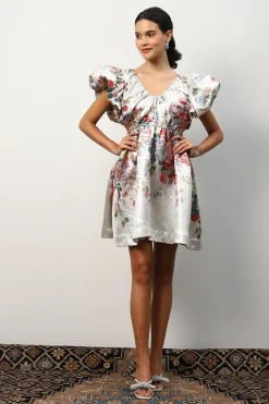 RANNA GILL Dresses-Valentine Bow-Tie Mini Dress Multi