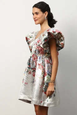 RANNA GILL Dresses-Valentine Bow-Tie Mini Dress Multi