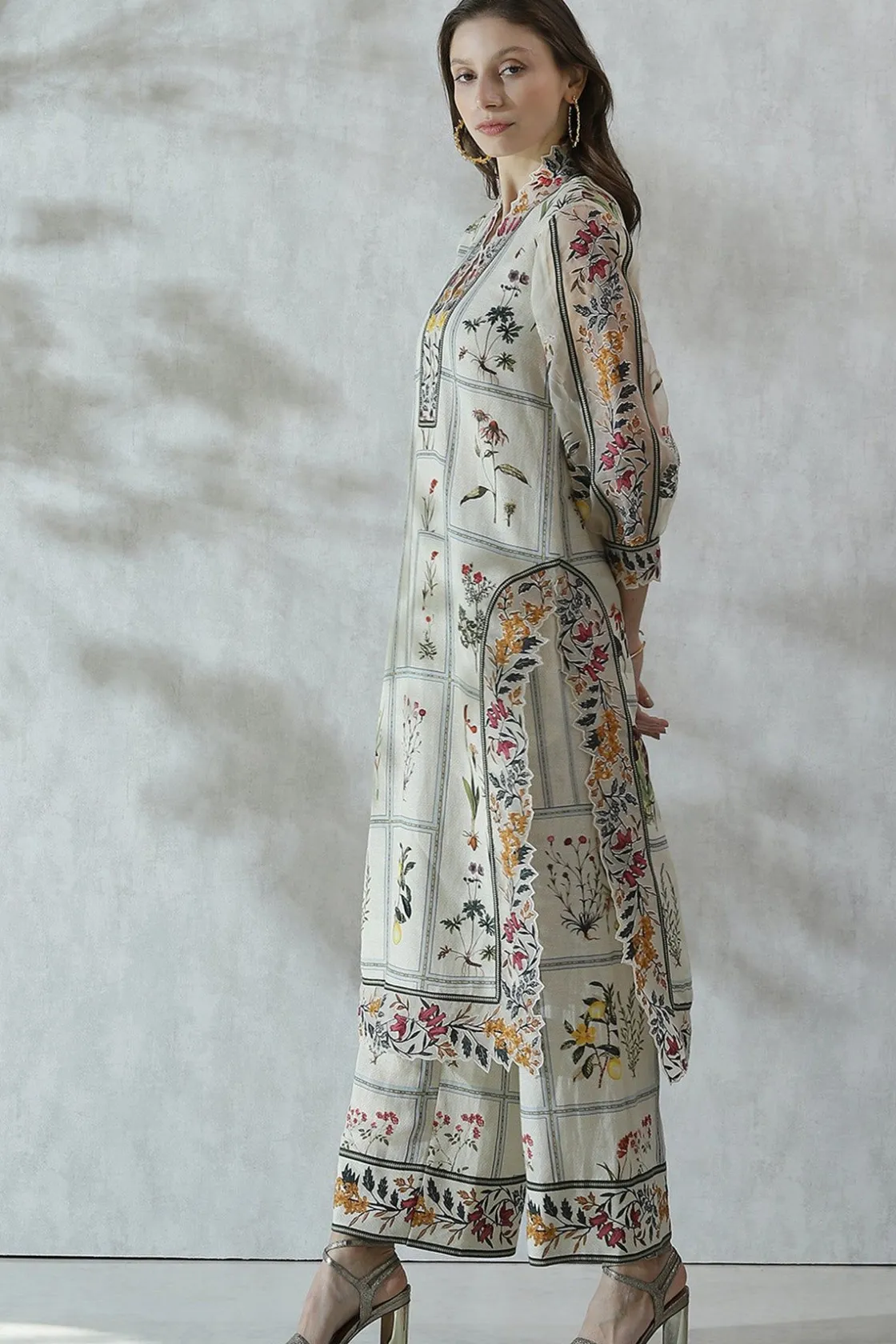 RANNA GILL Tunics-Willow Tunic Off White
